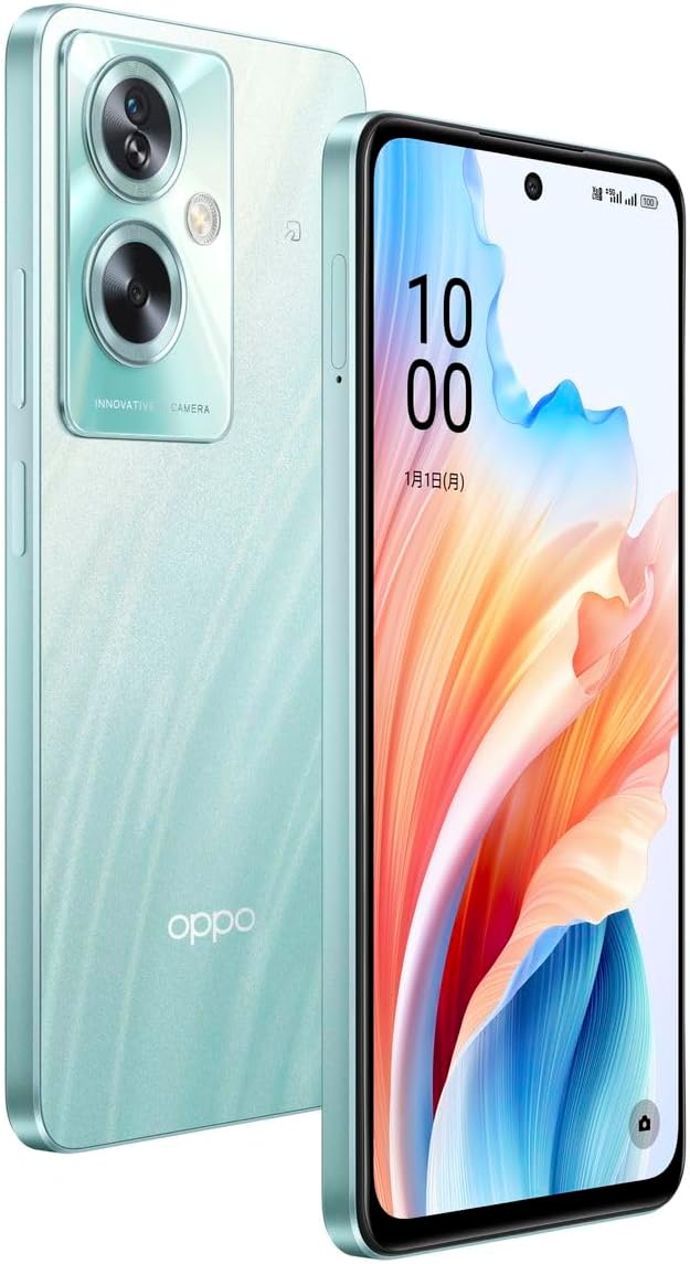 OPPO A79 5G SIMフリースマートフォン グローグリーン
