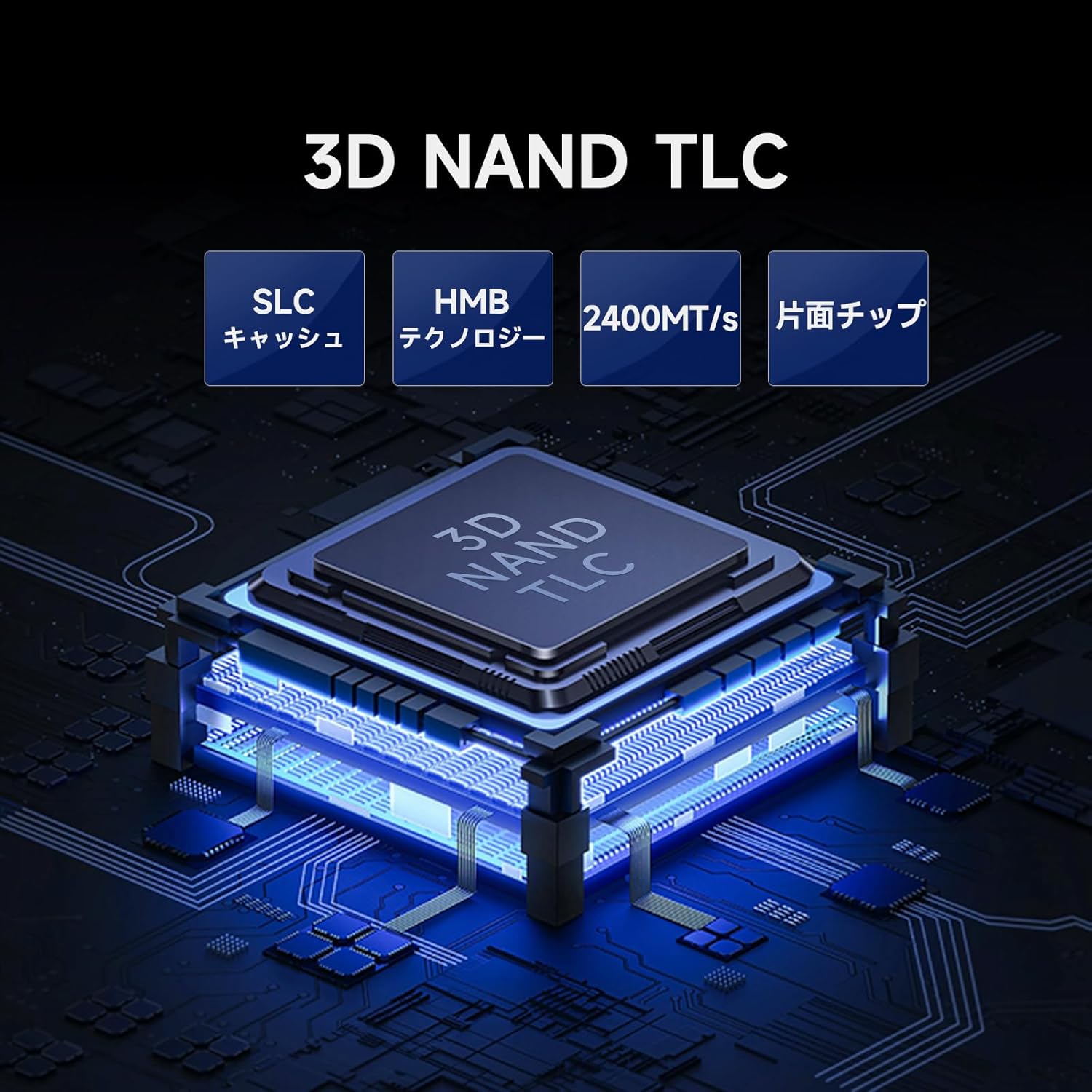 ファンシャン S880 2TB M.2 SSD NVMe PCIe Gen4.0 PS5認証 7450MB/s 3D NAND ハイスピード データストレージ