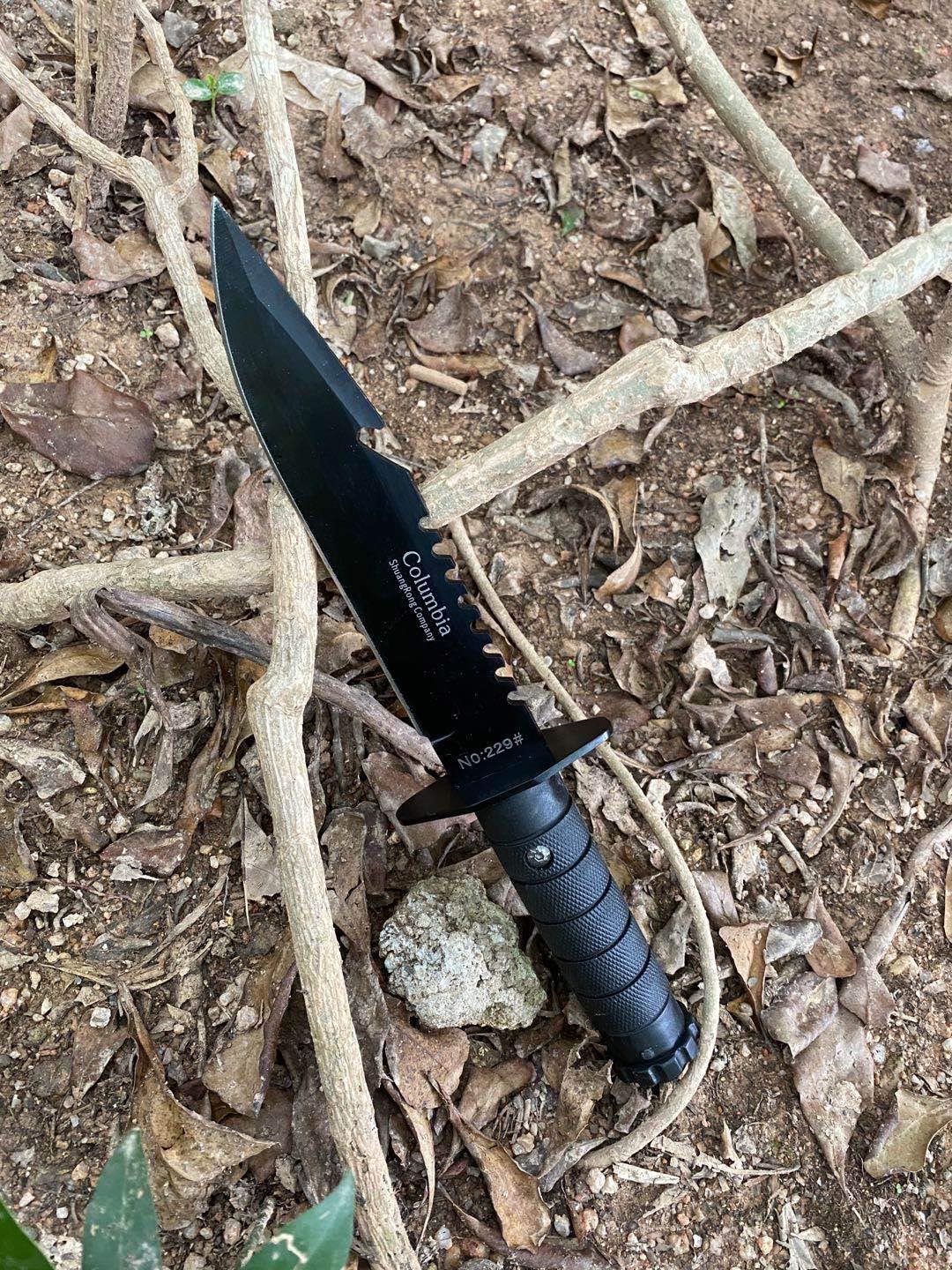 サバイバルナイフ 専用収納ケース付き 登山・キャンプ・フィッシング用