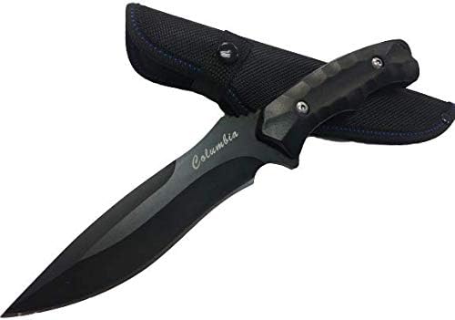 アウトドア用フルメタルシースナイフ(Columbia Saber Sanjia K603b)