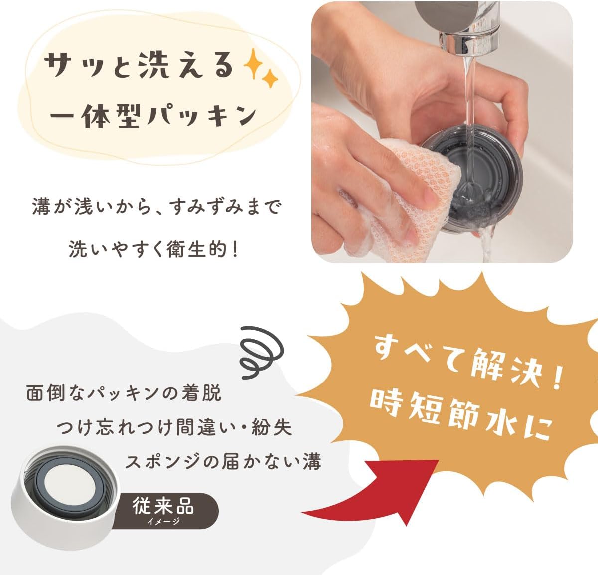 保冷保温 ステンレス水筒 1000ml ハンドル付き アウトドア用 グレー