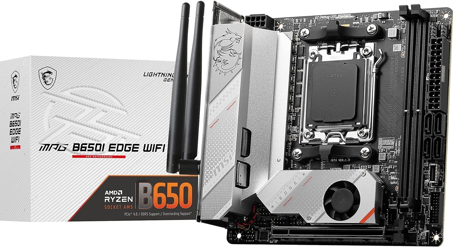MSI MPG B650I EDGE WIFI Mini-ITXマザーボード