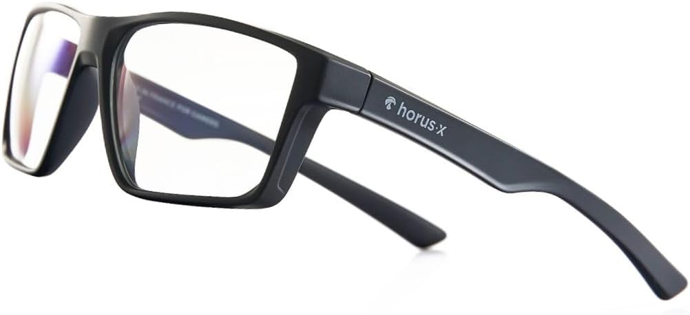ブルーライトカットの男女兼用ゲーミンググラス【Horus X】