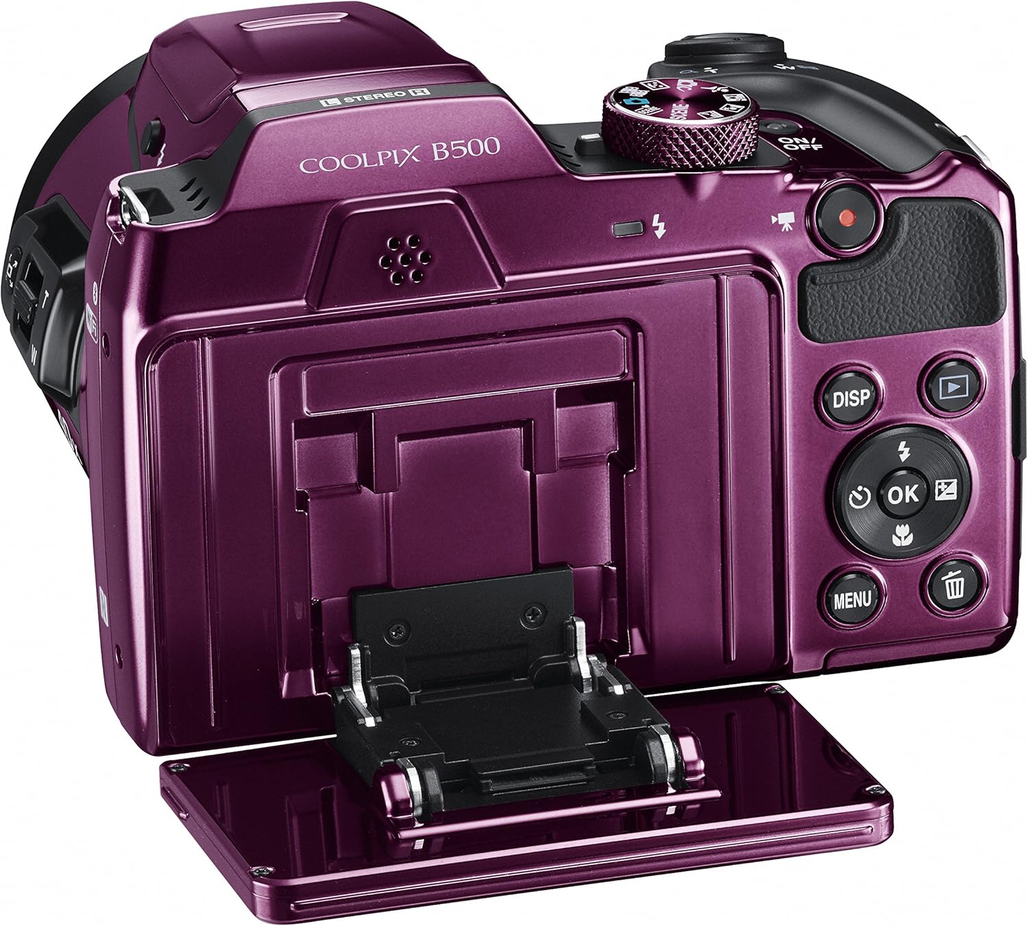 Nikon COOLPIX B500 デジタルカメラ 光学40倍ズーム 1602万画素 プラム