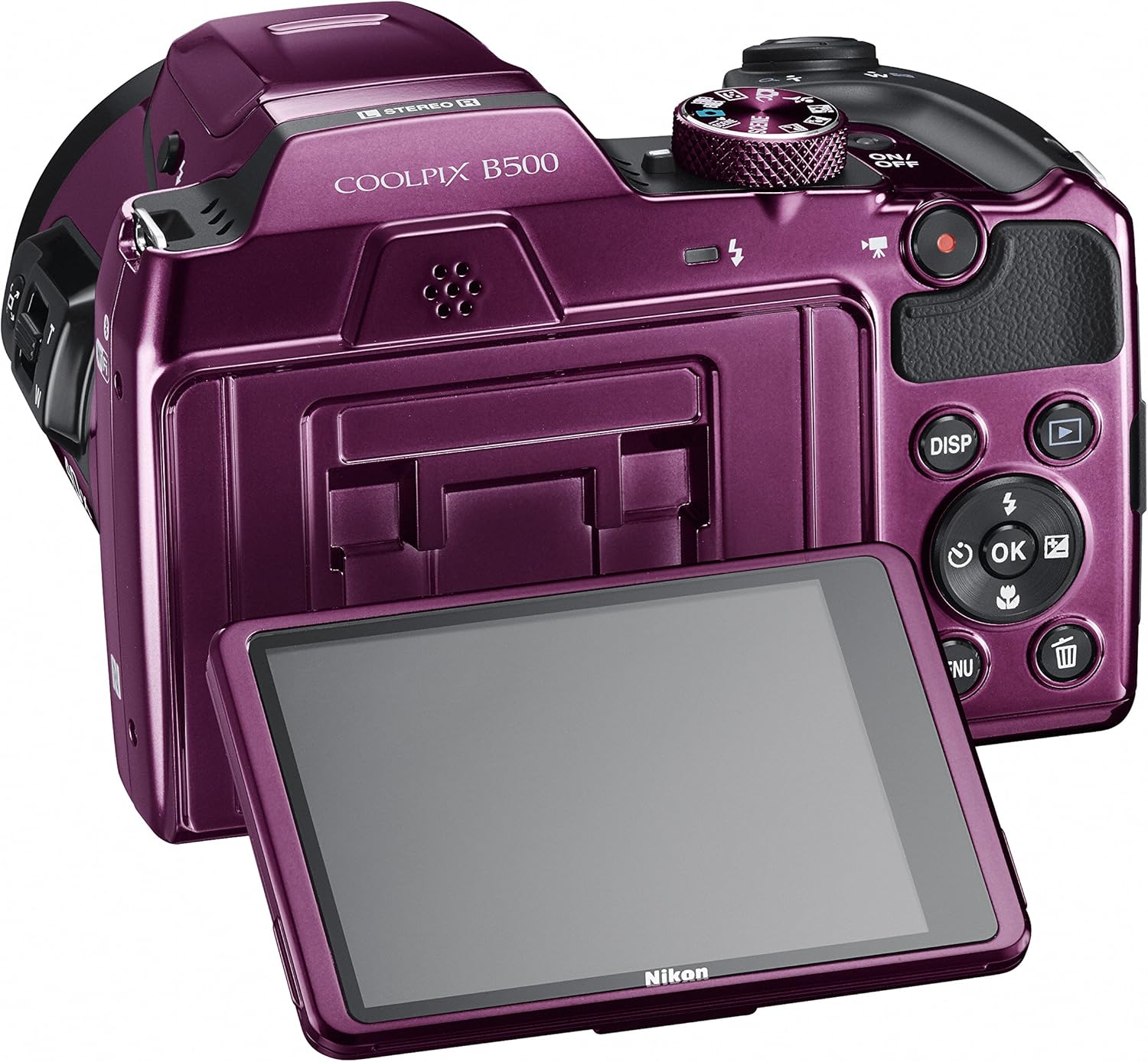 Nikon COOLPIX B500 デジタルカメラ 光学40倍ズーム 1602万画素 プラム