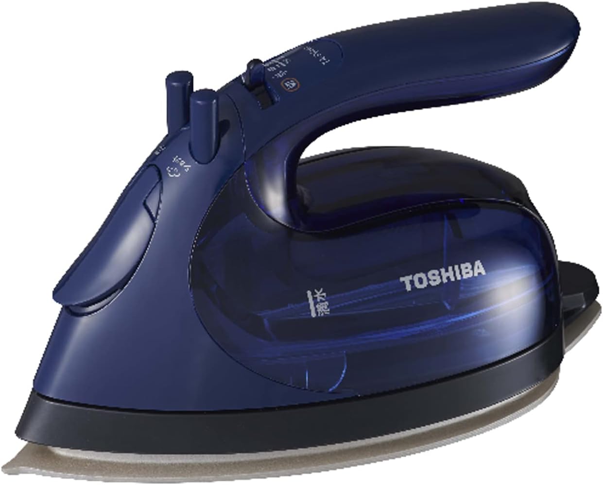 コードレス軽量衣類スチーマー 東芝 TA-FV440 ネイビーブルー シルバーチタンコート 約0.9kg