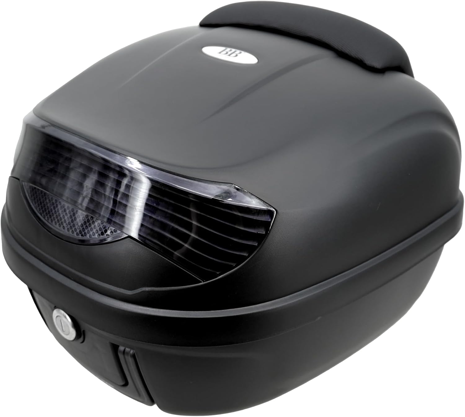 バイク用リアボックス 29L バックレスト付き ブラック BB29N-3