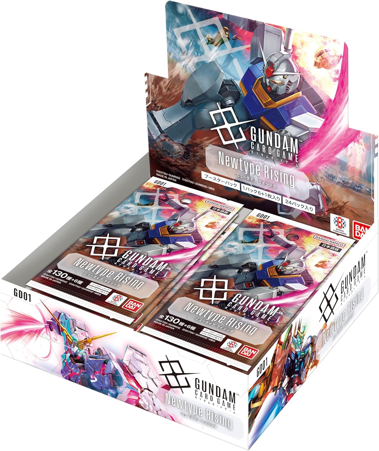 ガンダムカードゲーム ブースターパック Newtype Rising 24パック入り【BANDAI】