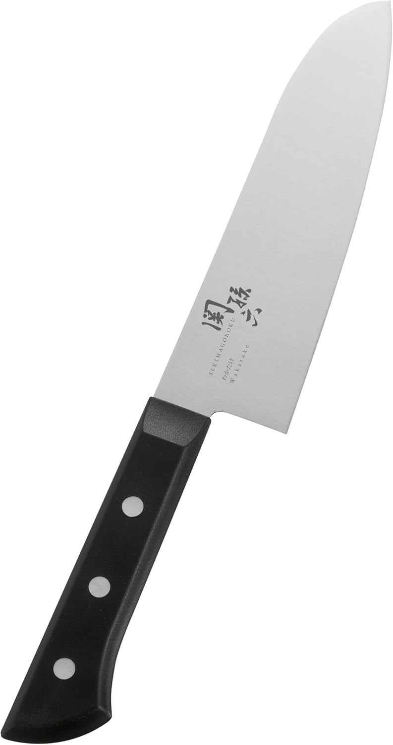 三徳包丁 日本製 165mm ステンレス 食洗機対応 関孫六 わかたけ