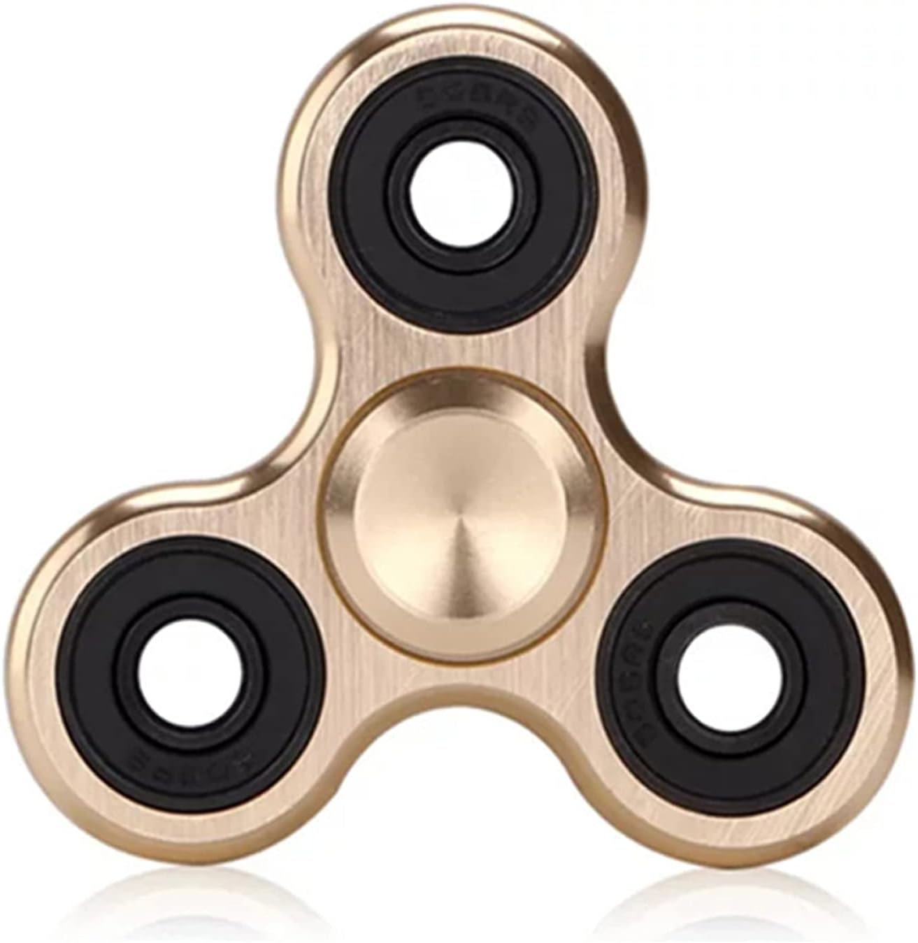 ストレス解消 アルミニウム合金 ハンドスピナー ゴールド