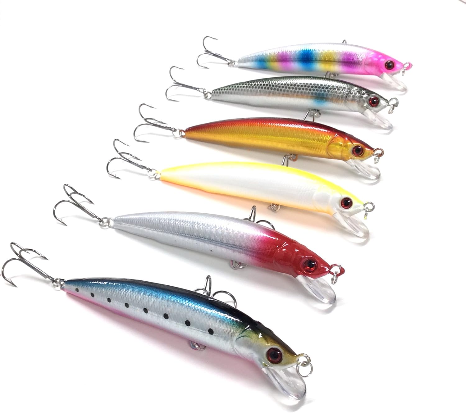 シーバス・ヒラメ用オルルド釣具 ルアーセット6個入り 11.5cm 18g