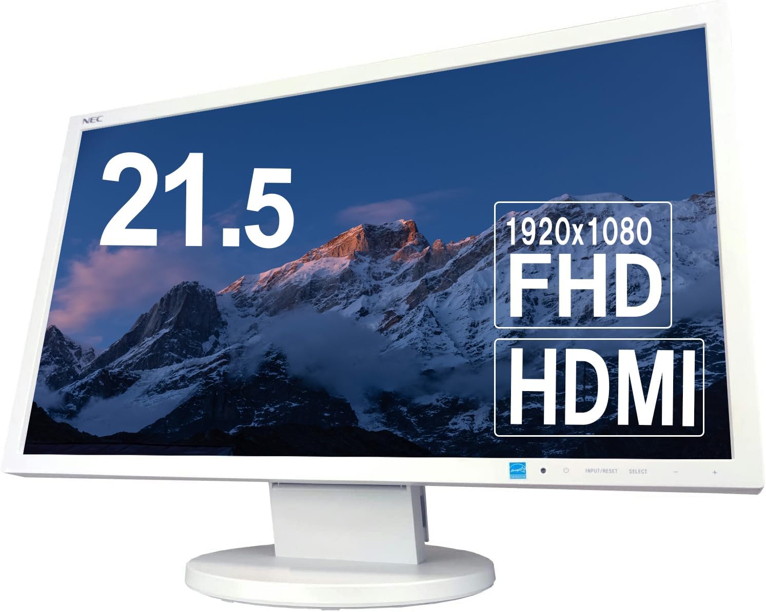 21.5インチフルHD LED液晶モニタ HDMI接続・スピーカー内蔵【整備済み品】
