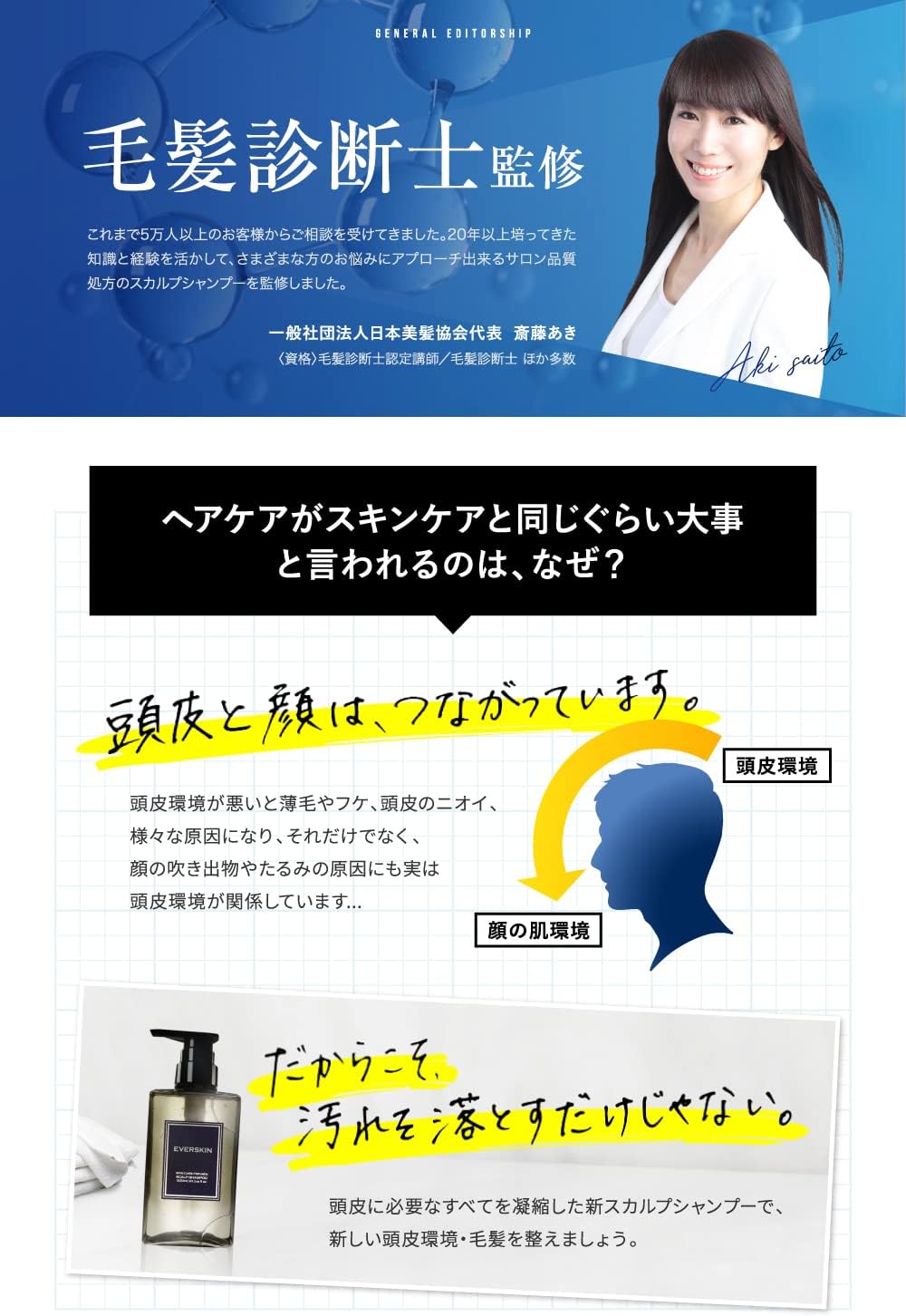 メンズアミノ酸オーガニックノンシリコンシャンプー300ml ギフト用