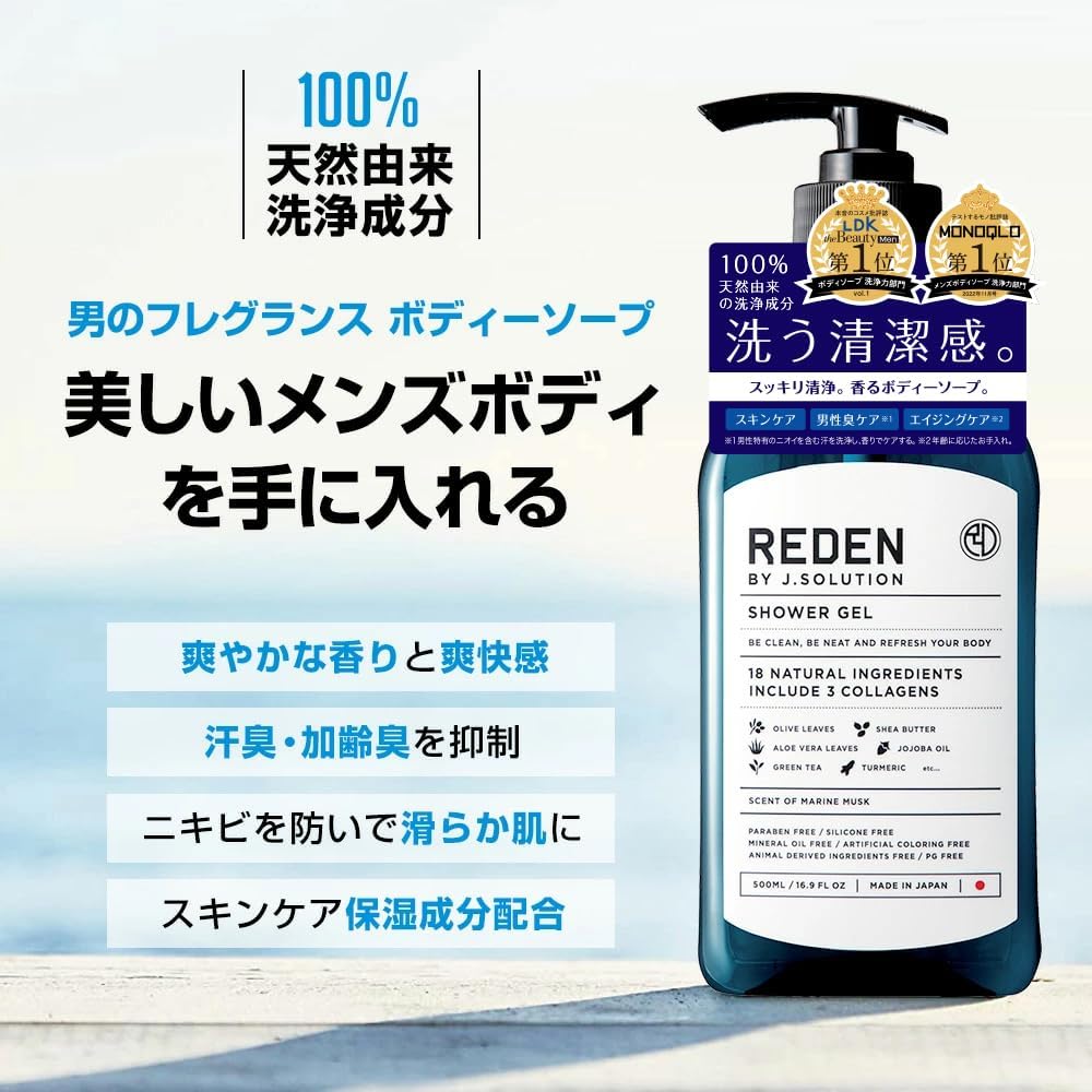 フレッシュニングボディソープ 500ml