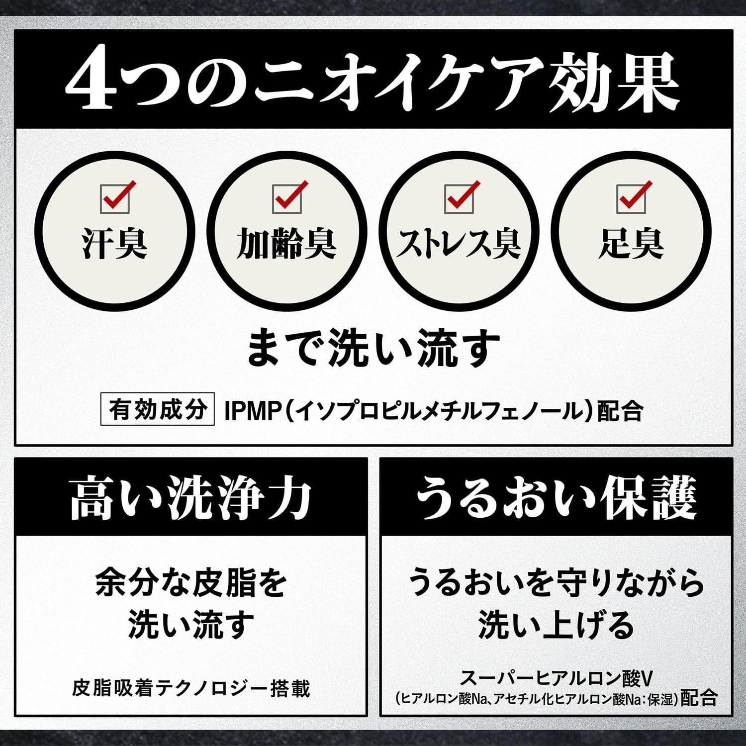 薬用メンズボディクレンズ 420mL×2+おまけ｜ニオイ対策・保湿・顔も洗える