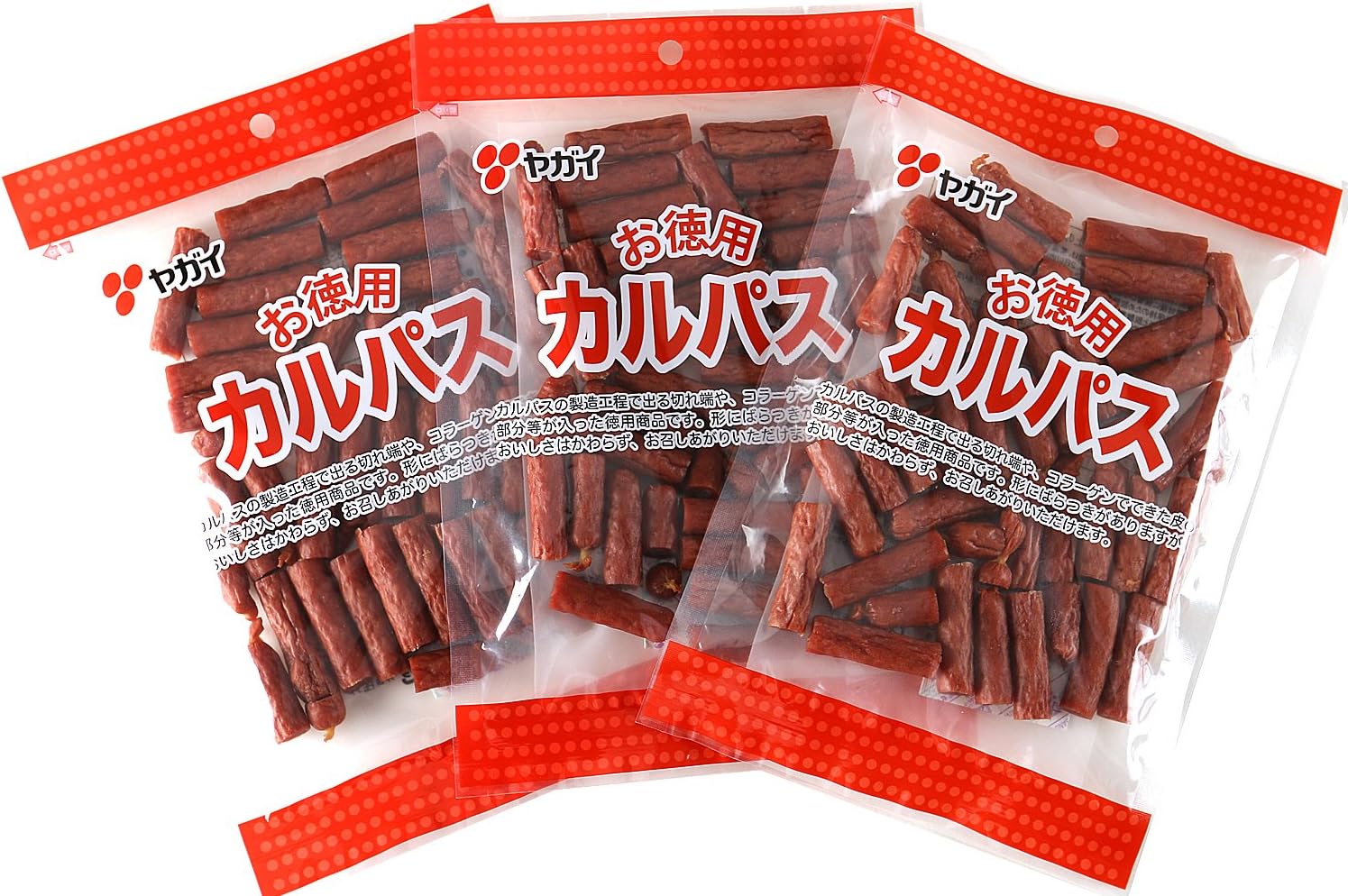 ヤガイ お徳用カルパス 420g (140g×3袋)