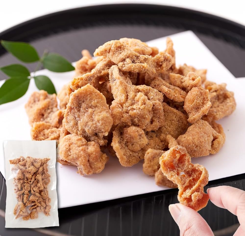 国産天然おつまみ 鶏皮柚子胡椒風味 100g