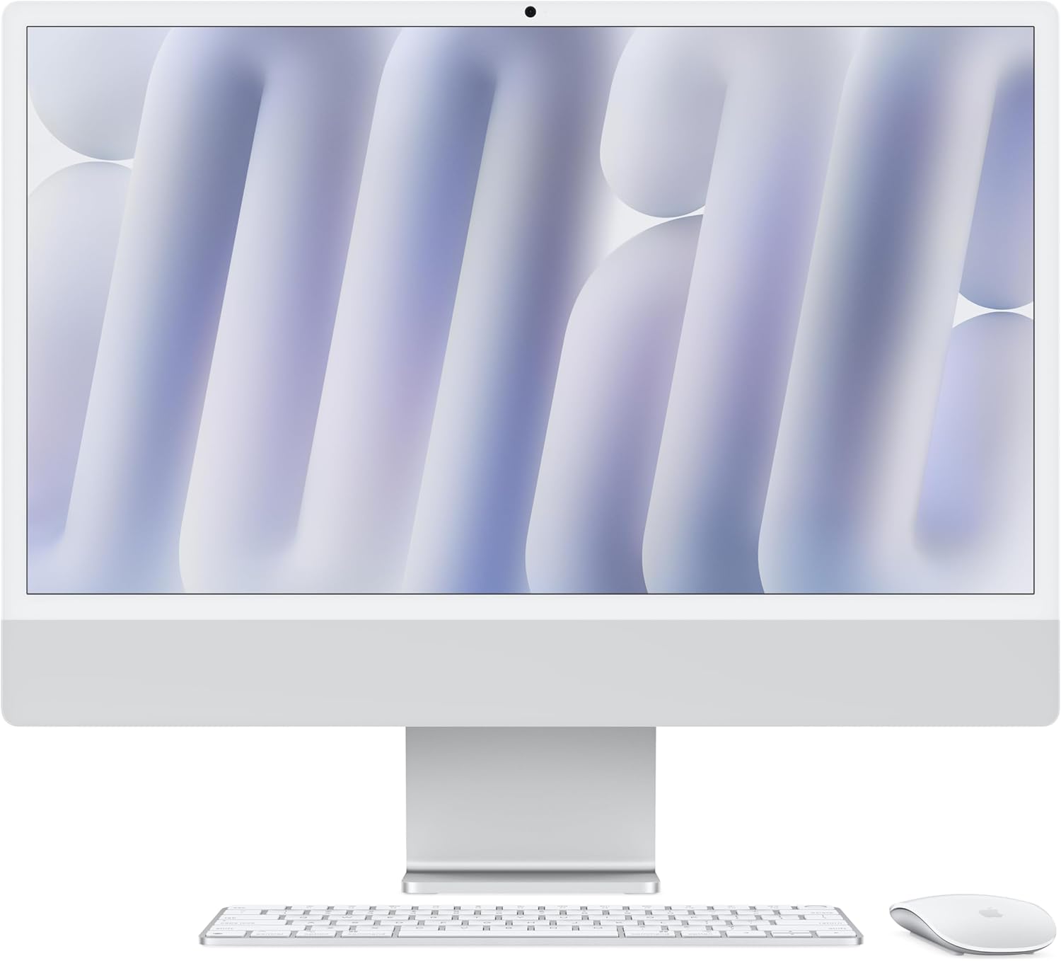 Apple 2024 iMac 24インチ Retina ディスプレイ、M4チップ（10コアCPU・10コアGPU）、16GBメモリ、512GB SSD、シルバー