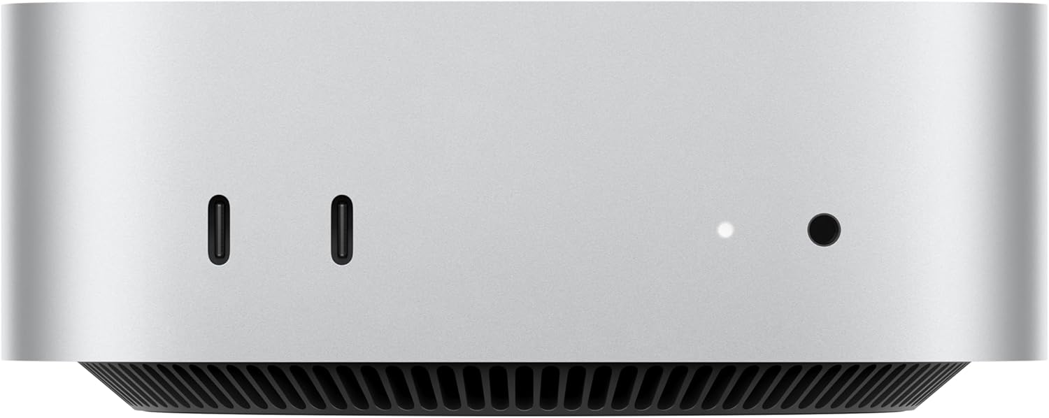 Apple 2024 Mac mini - M4チップ搭載デスクトップコンピュータ (10コアCPU/10コアGPU) - 16GBメモリ/256GB SSD/ギガビットEthernet
