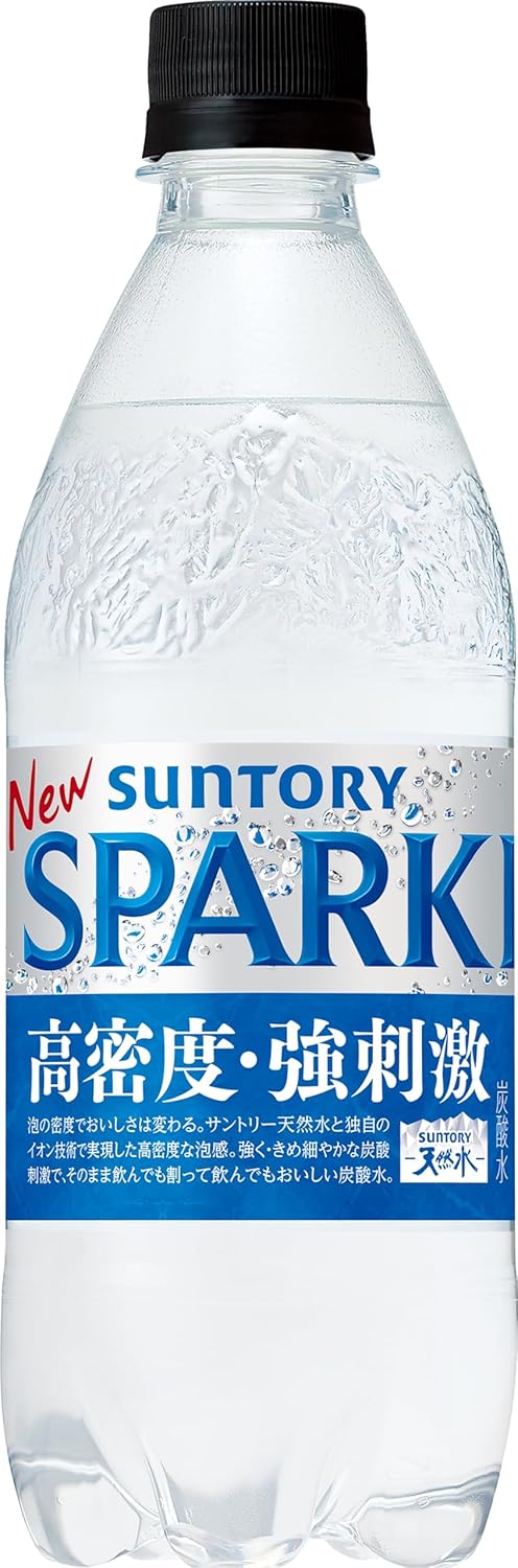 サントリー 天然水スパークリング 500ml×24本