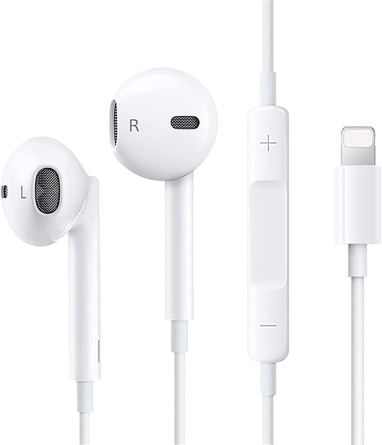 iPhone対応 有線純正イヤホン 重低音タイプ 通勤・会議用