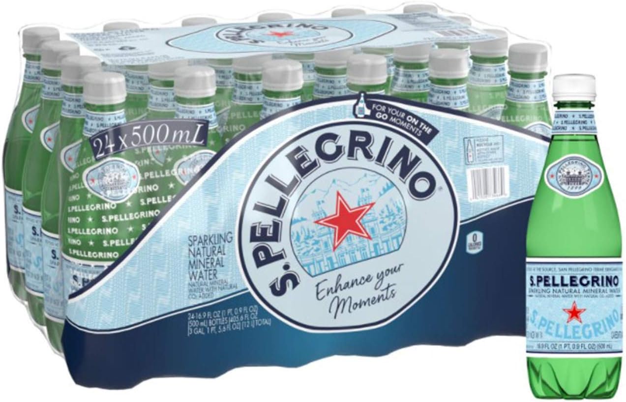 サンペレグリノ 炭酸水 PET 500ml 24本セット