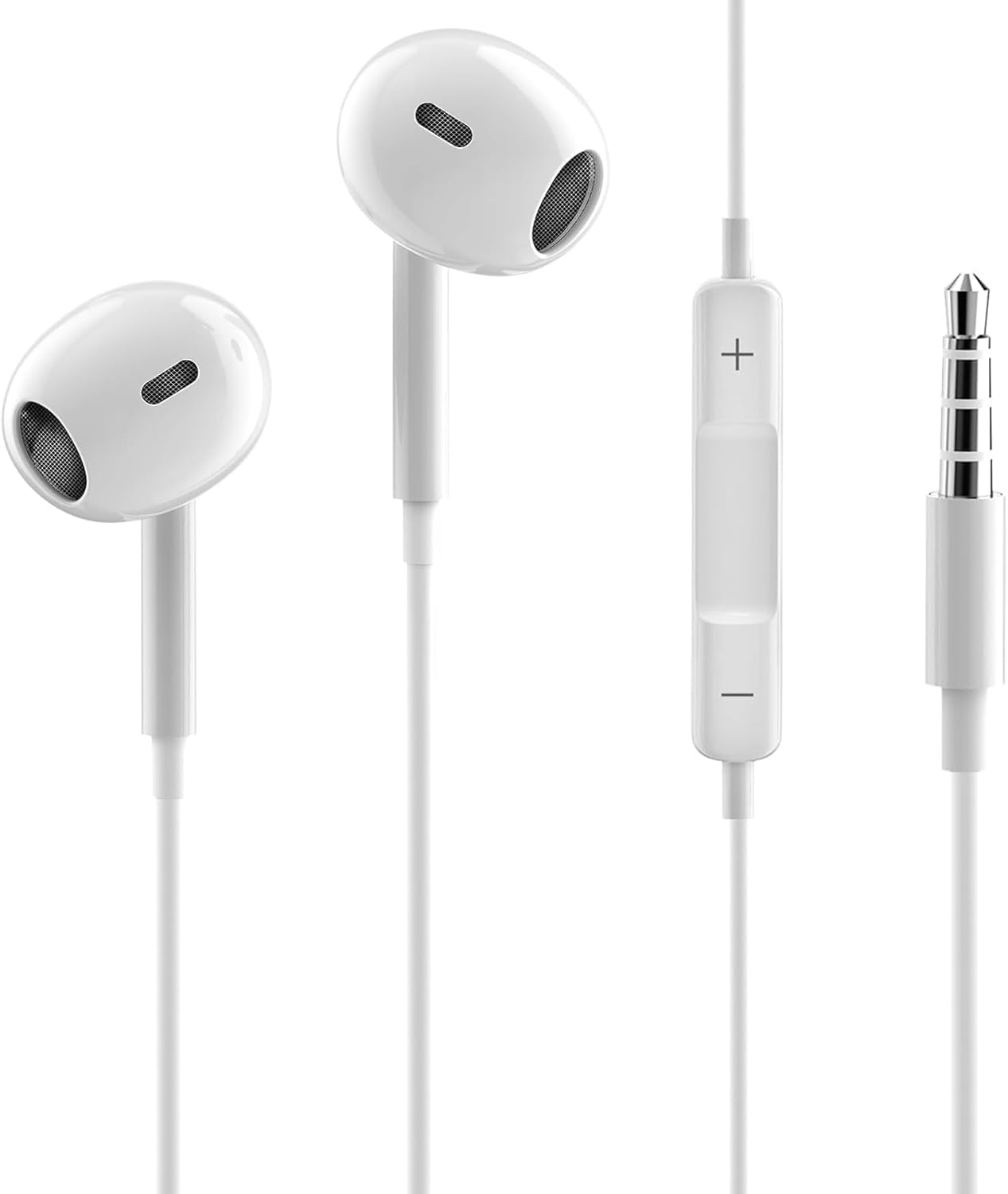 3.5mmジャック HIFI音質 有線イヤホン マイク付き 軽量コンパクト 反響防止 防水 2025最新型