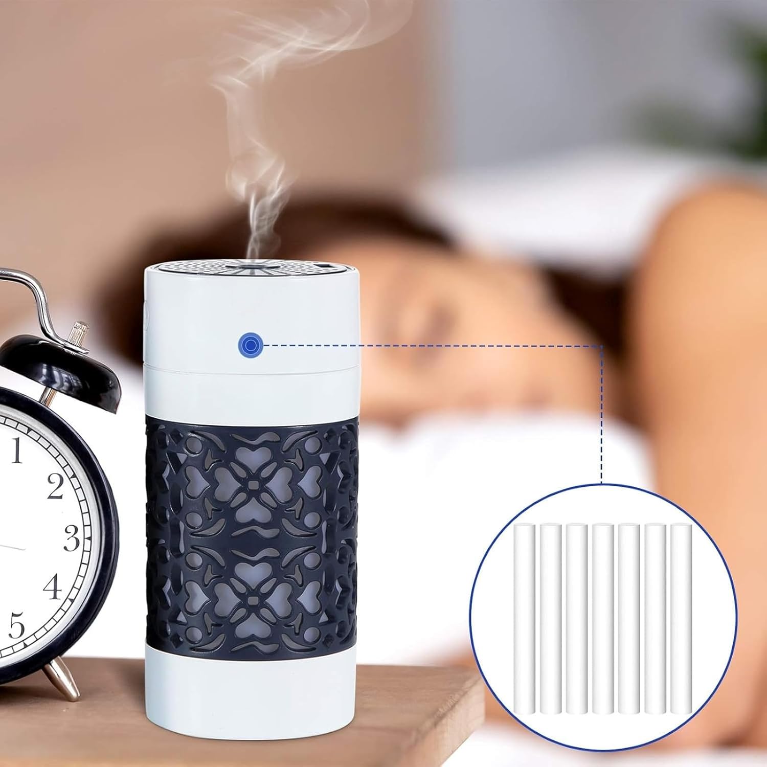 60個天然繊維製加湿器用スティック交換スポンジセット