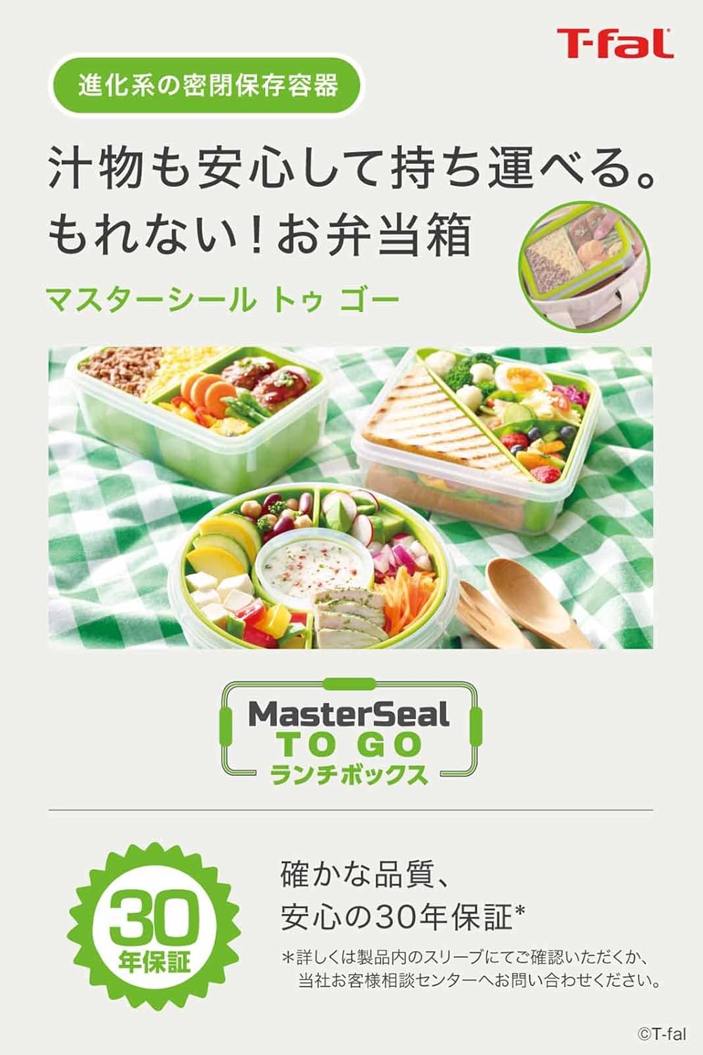 マスターシール トゥ ゴー 550mL 保存容器 弁当箱 密閉仕切り付き 30年保証