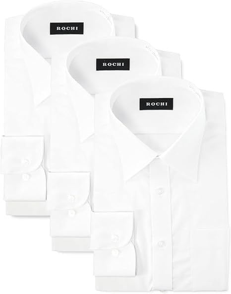 長袖シャツ3点セット【形態安定・抗菌防臭・綿混】メンズビジネス用