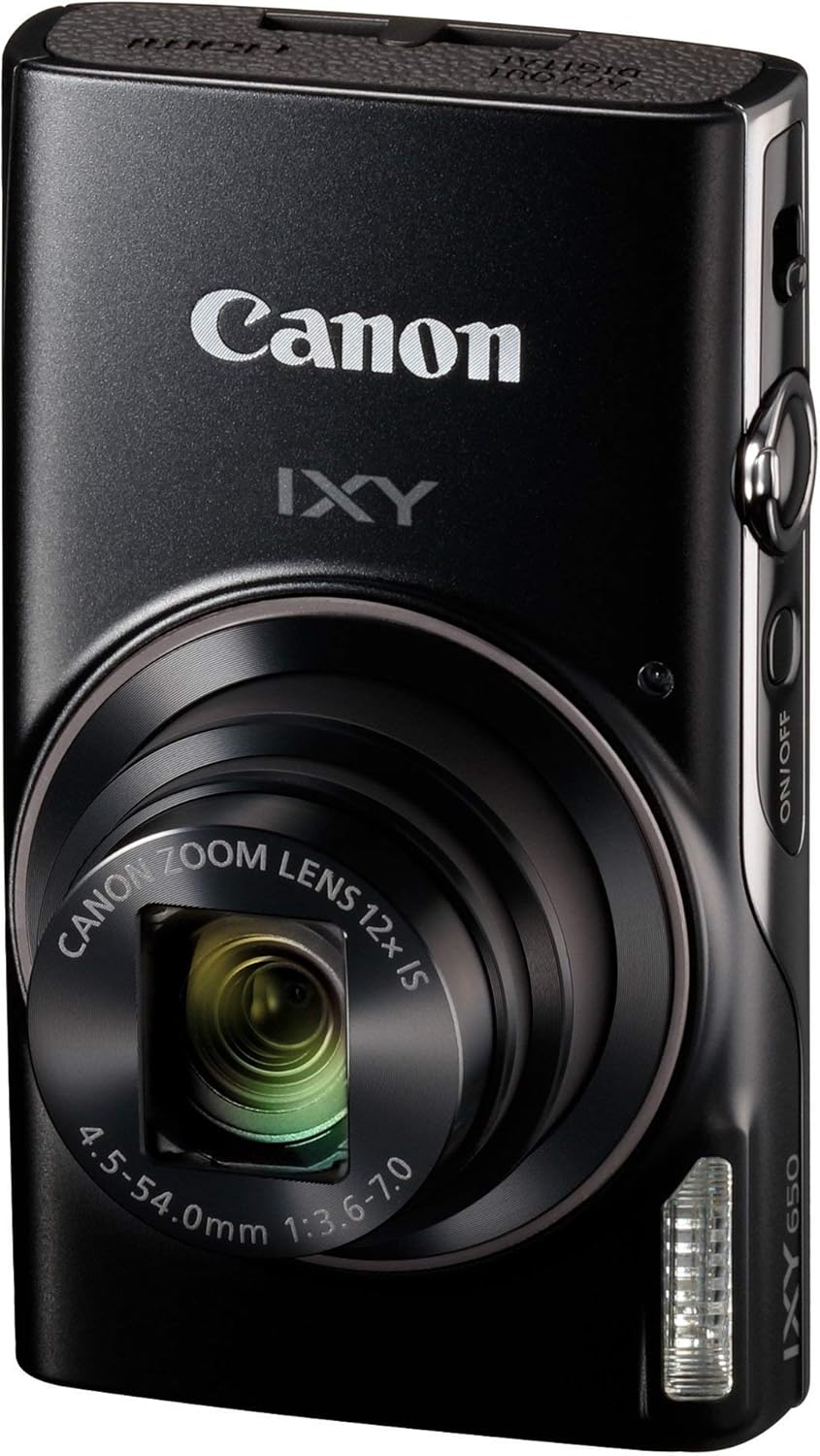 Canon IXY 650 ブラック コンパクトデジタルカメラ 光学12倍ズーム Wi-Fi対応