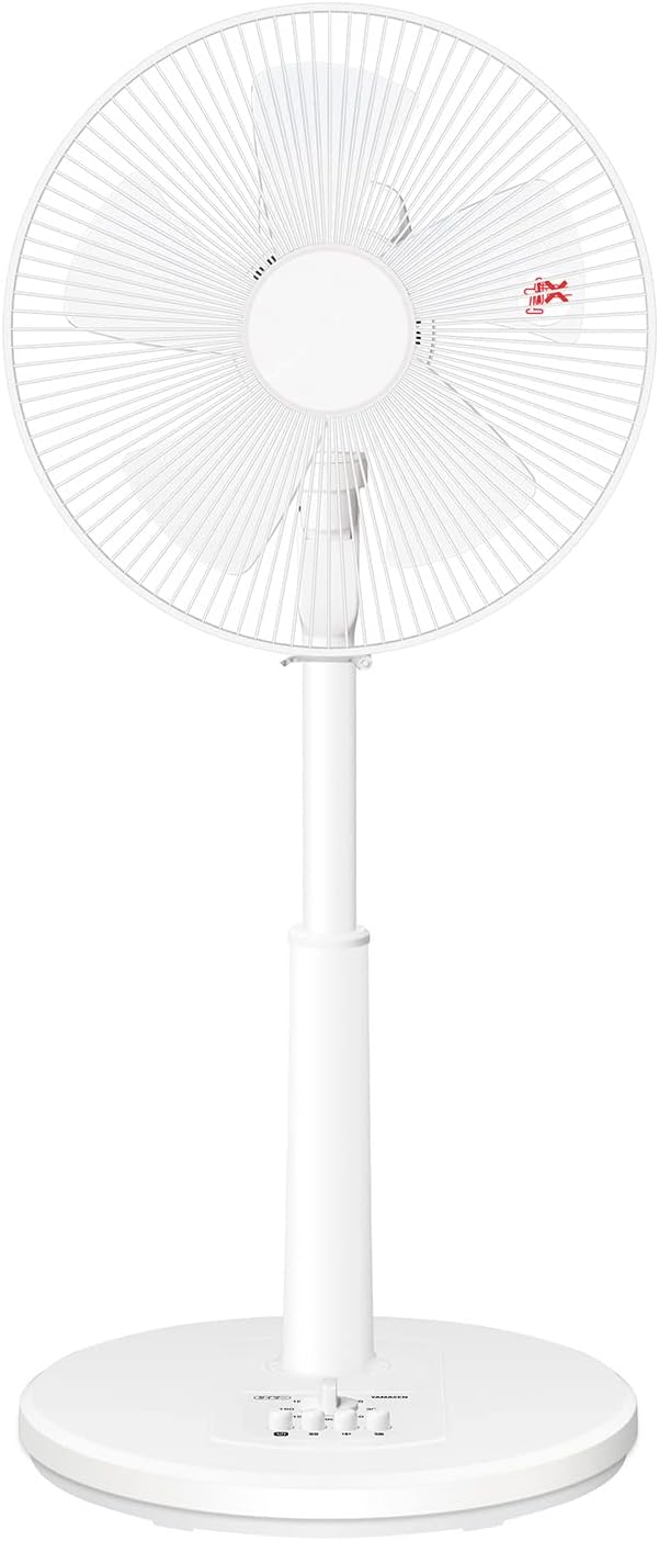 リビング用タイマー付き扇風機 ホワイト YLT-AG30E(W) 風量調節3段階