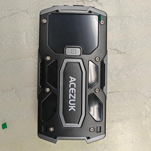 2000A車用エンジンスターター ジャンプスターター ディスプレイ付き 12V LEDライト & モバイルバッテリー機能