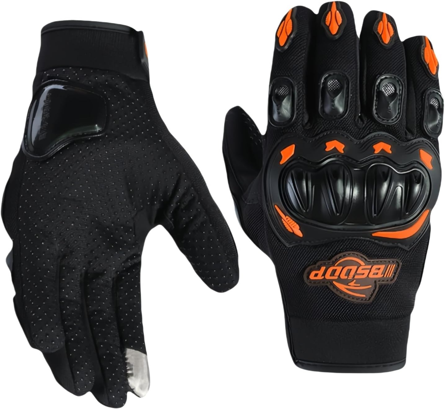 バイク用防水レーシンググローブ 男女兼用 全指タイプ タッチパネル対応