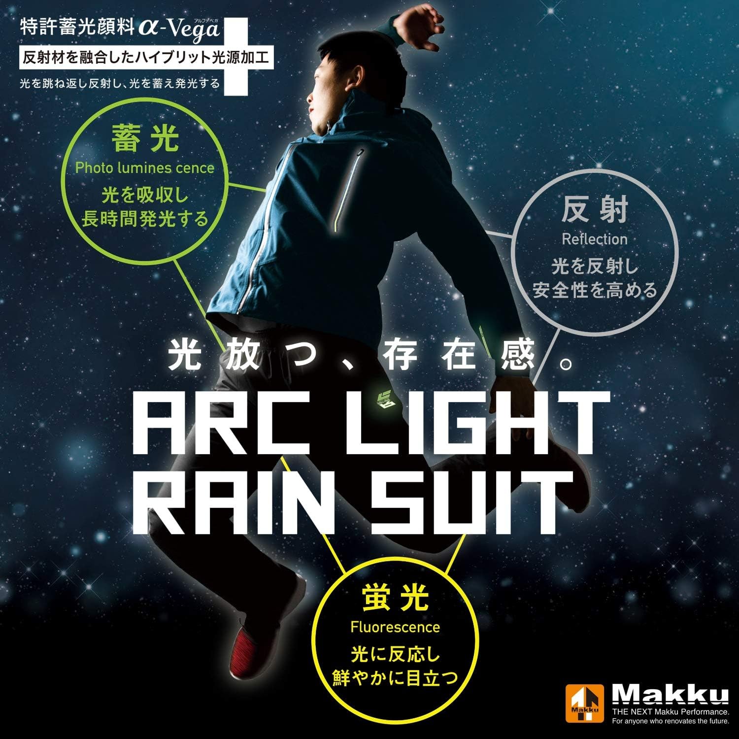 レインスーツ（耐水圧10000mm、透湿度5000g/m²、ウエスト調節、ストレッチ）LL・レッド