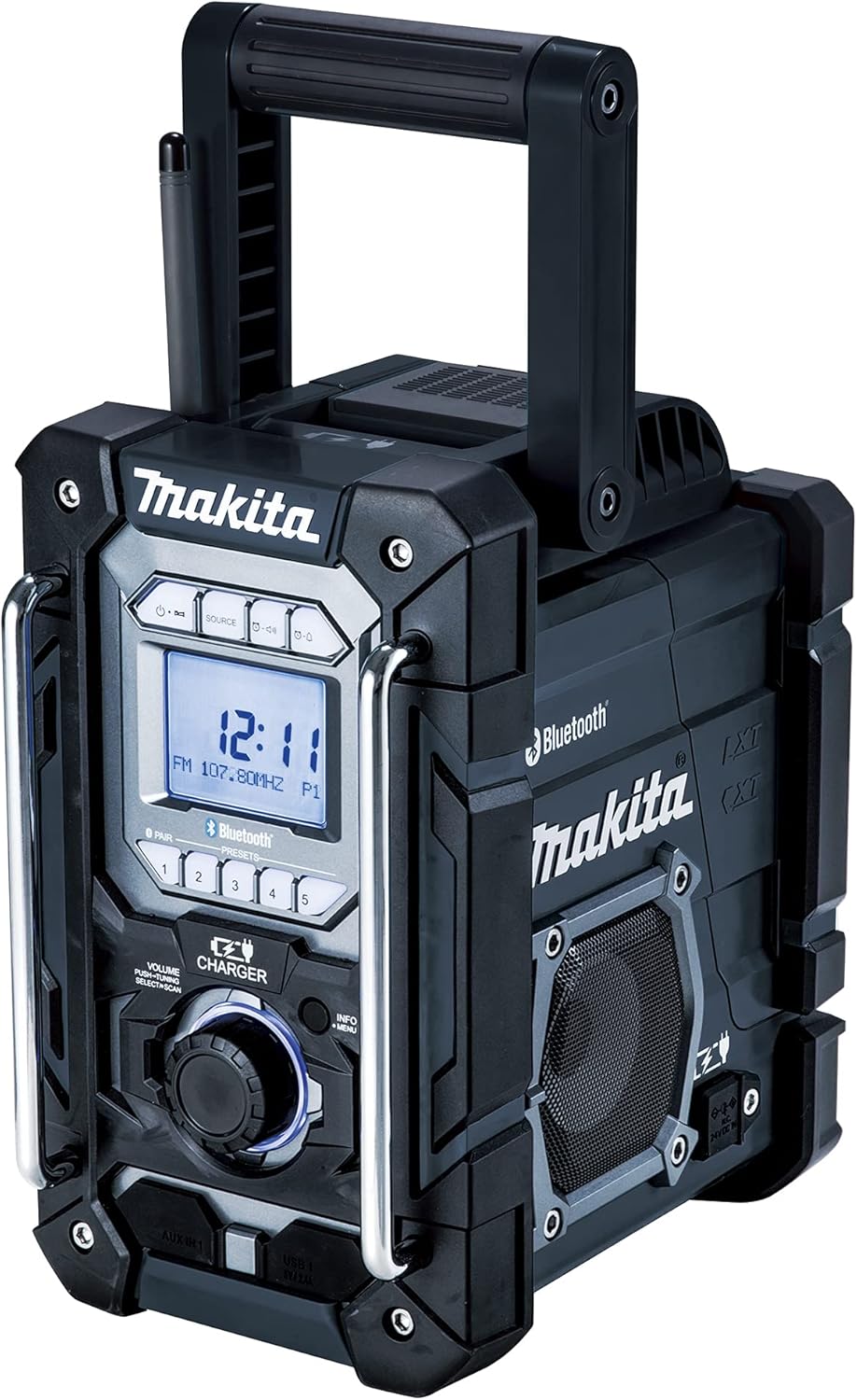 充電式ラジオ MR300B（黒） - 充電機能付き、本体のみ