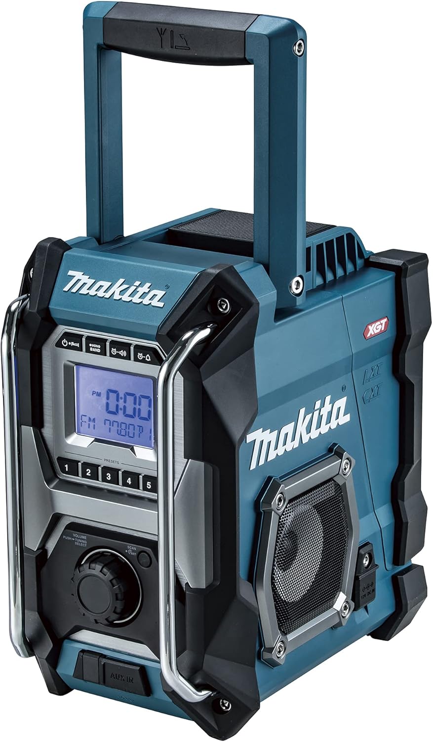 40Vmax マキタ充電式ラジオ（本体のみ・青）