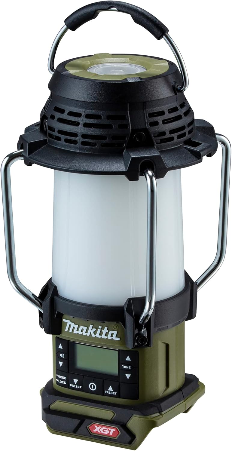 充電式ランタン付ラジオ（40Vmax・オリーブ）【バッテリー・充電器別売】