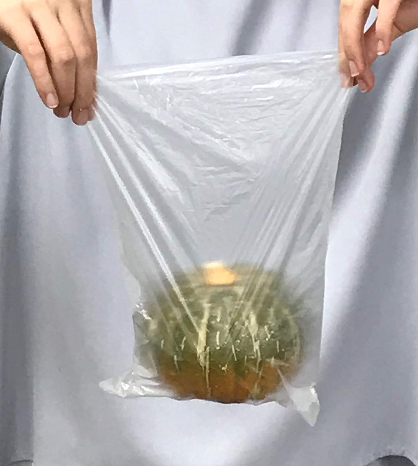 食品保存用ポリ袋 ひも付き 半透明 11号 縦30×横20cm 200枚入