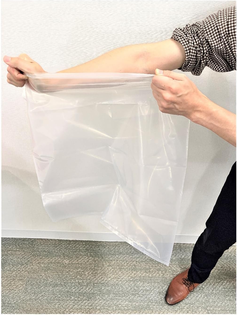 特厚透明ポリ袋 20L 業務用 0.1mm 重量物対応 10枚入