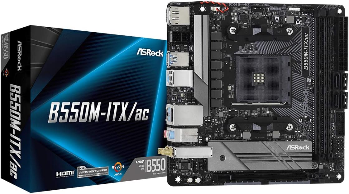 B550チップセット搭載 Mini-ITX マザーボード（AMD Ryzen 5000シリーズ対応）【国内正規代理店品】