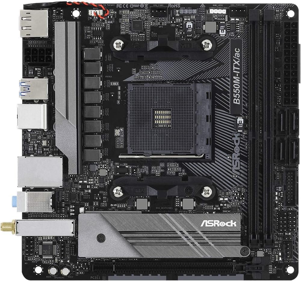 B550チップセット搭載 Mini-ITX マザーボード（AMD Ryzen 5000シリーズ対応）【国内正規代理店品】