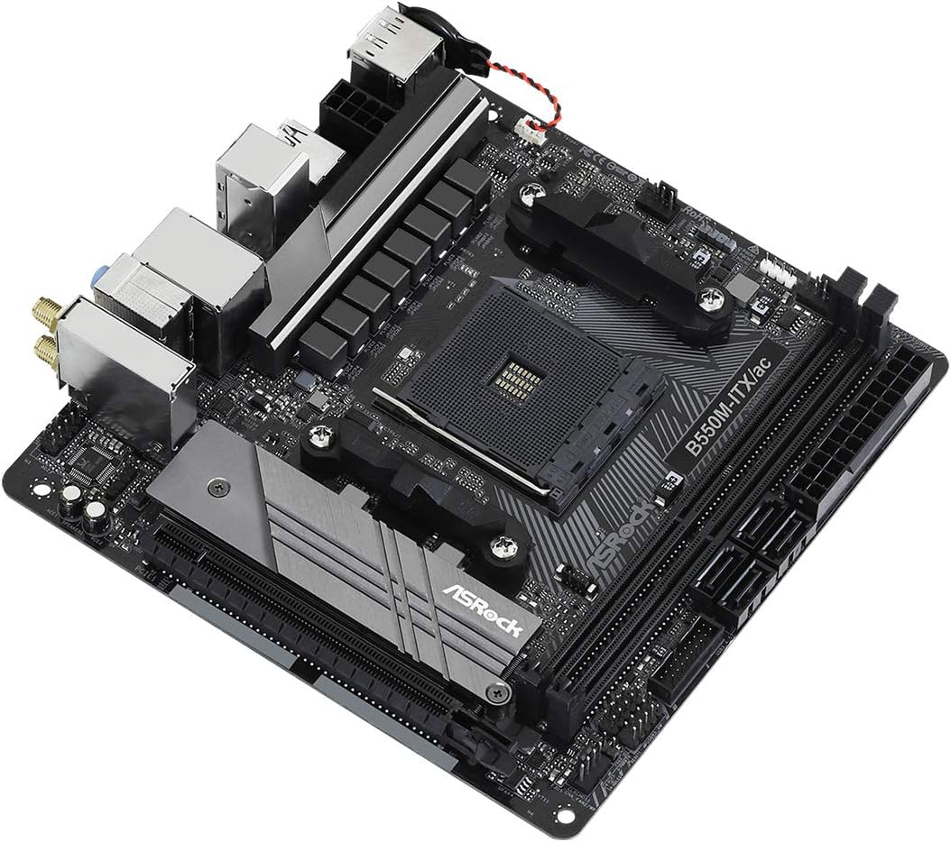 B550チップセット搭載 Mini-ITX マザーボード（AMD Ryzen 5000シリーズ対応）【国内正規代理店品】