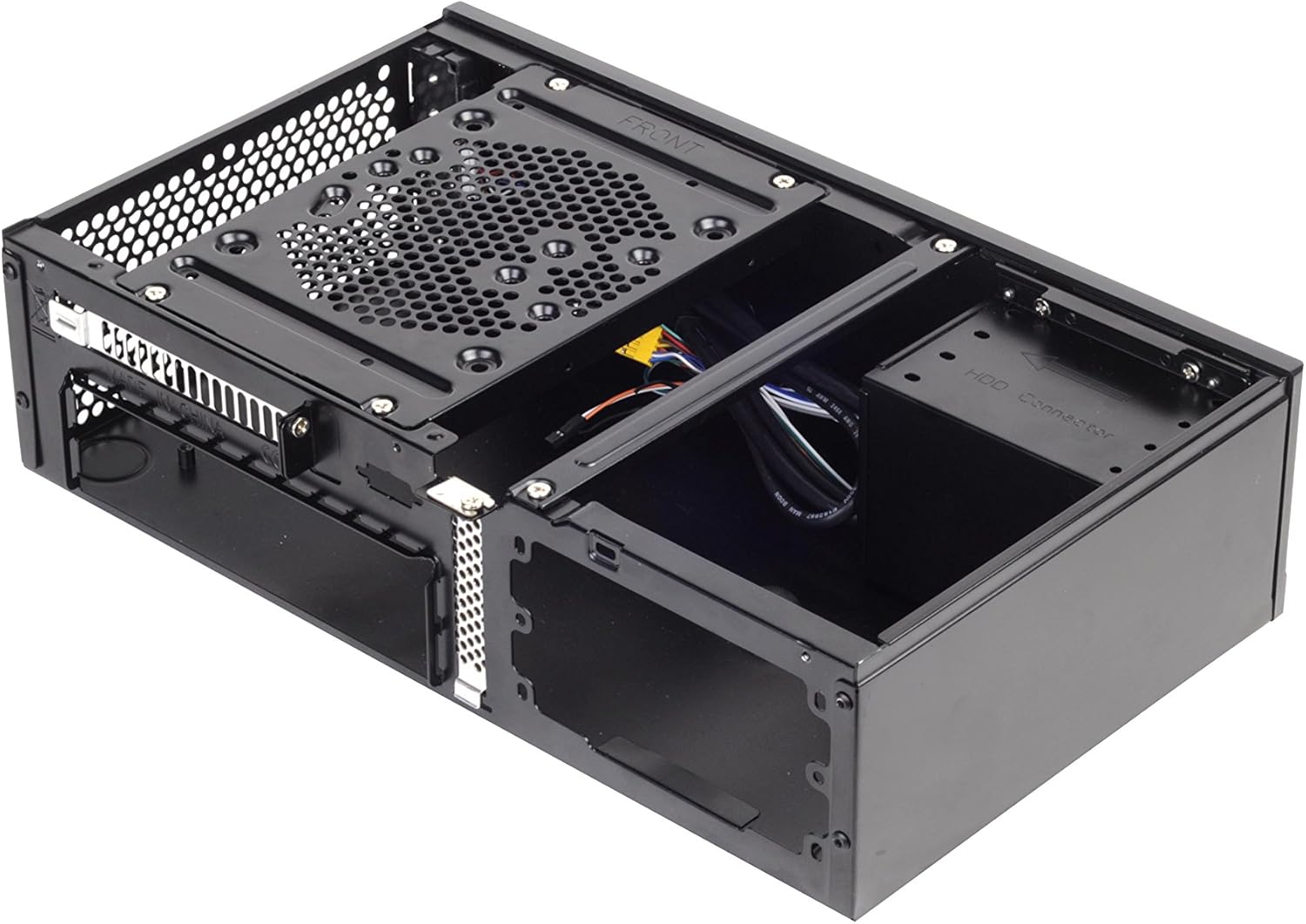 ミニITX HTPCケース「SilverStone Miloシリーズ SST-ML05B」