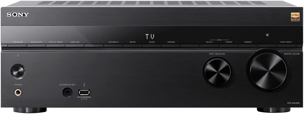 ソニー 7.1ch 8K/60Hz AVレシーバー STR-AN1000 360 Reality Audio対応