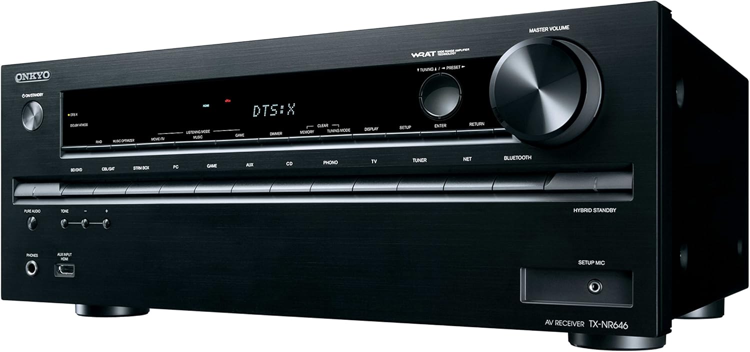 ONKYO 7.2ch AVセンター TX-NR646(B)
