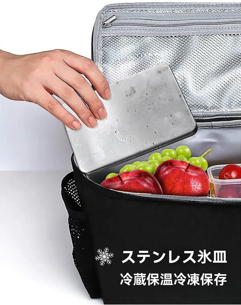 業界最速90分凍結 ステンレス製保冷剤 2個セット 72時間保冷 繰り返し使用可能