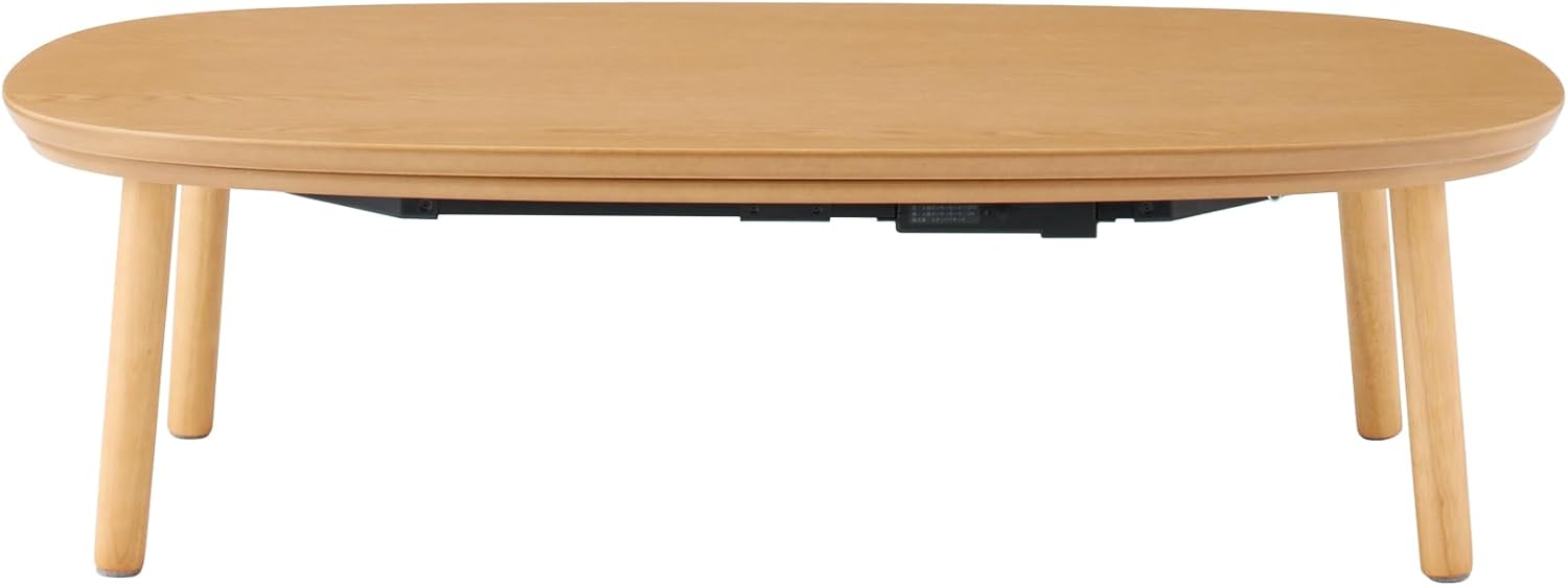 無印良品 ナチュラルローテーブル こたつ機能付き 大幅130×奥行75×高さ37cm