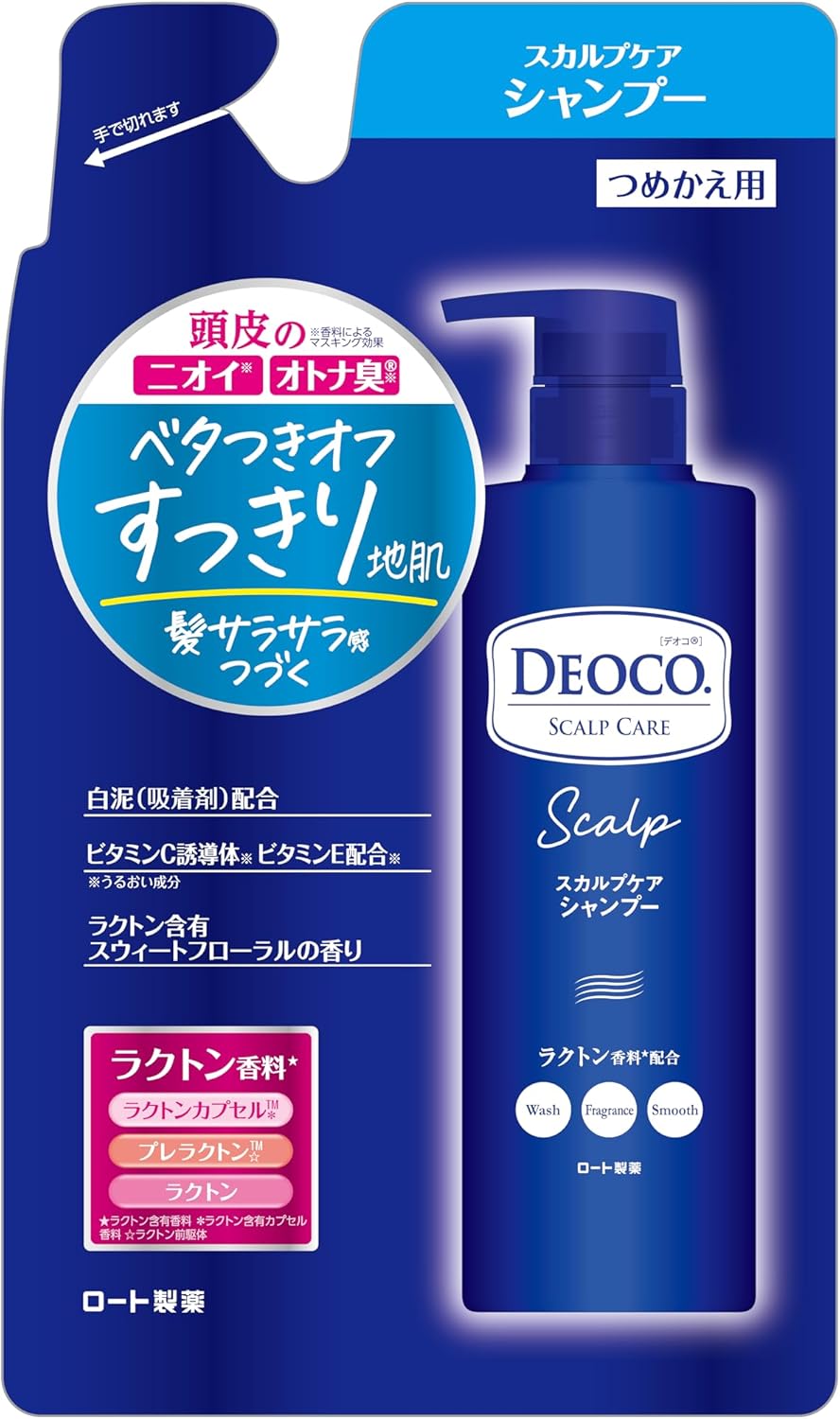 デオコ スカルプケアシャンプー 詰め替え用 370ml スウィートフローラル香