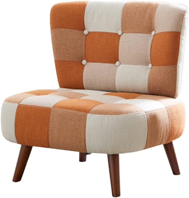コンパクトなオレンジの1人掛けソファ【マルチカラー・ポップなデザイン】SM-2121